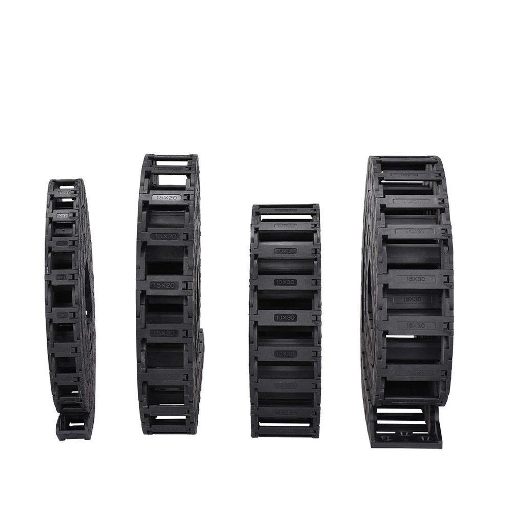 Singasong Open Drag Chain Bridge Type 10x11 10x15 L1m Cable Carrier with Ends for CNC 3D Printer CNC Laser Engraving Machine
