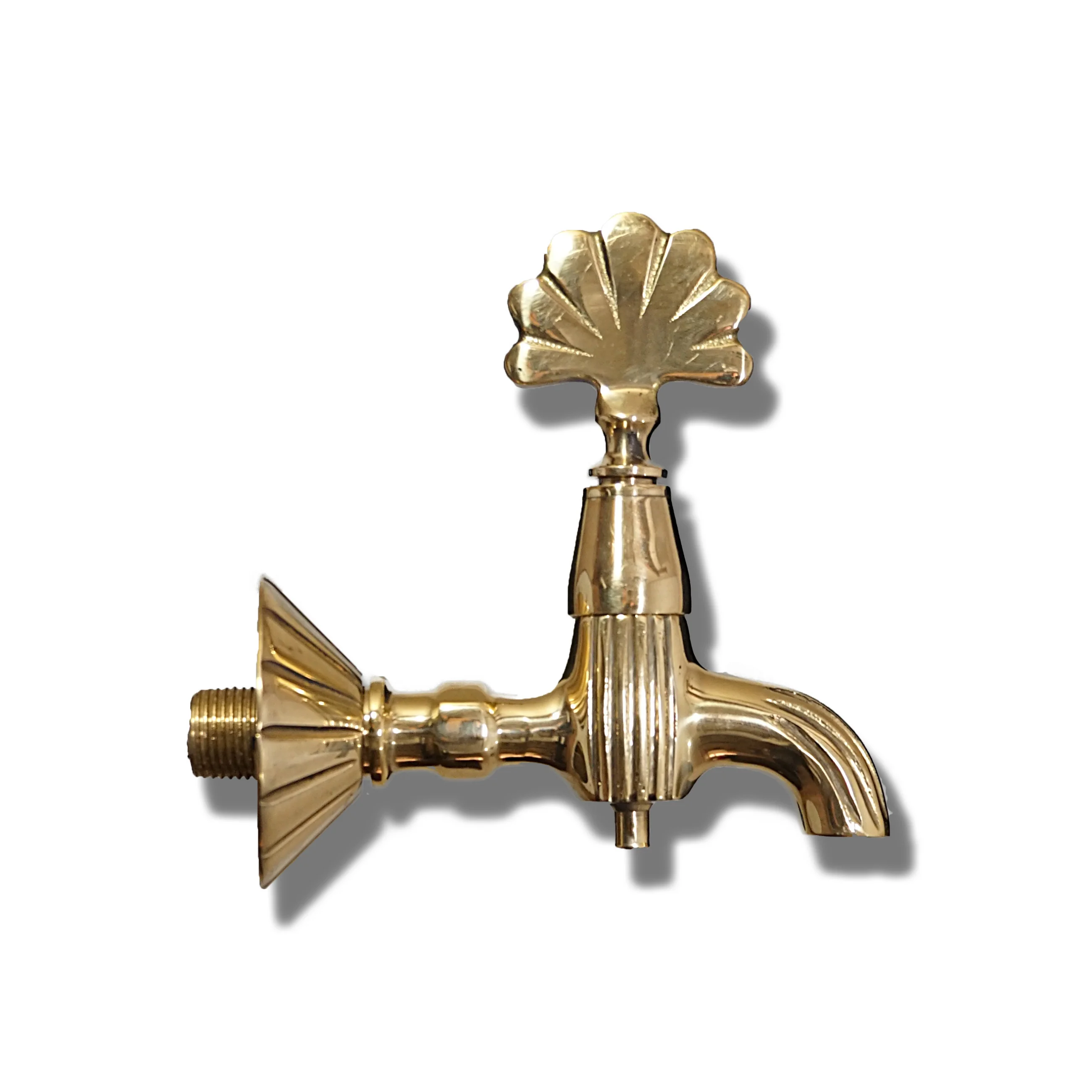 Brass Gold Ottoman Style Wall Mount Faucet Tap bathroom faucet bathoom Sink faucet Kitchen Faucet Pod Taps Faucet shower set