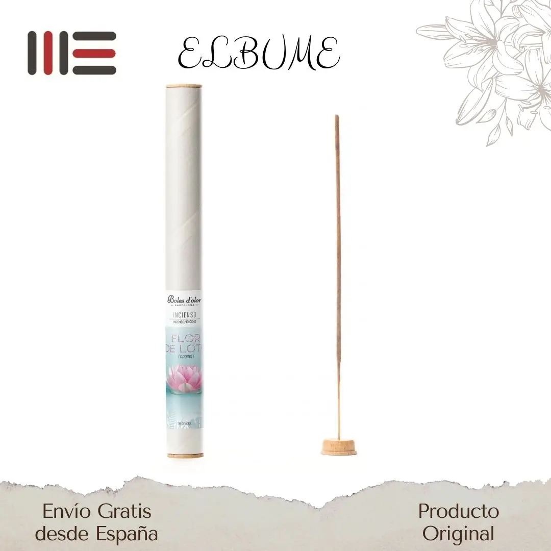 Boles DE olor Inciensos Ambients 16 Sticks lotus flower travels through the senses without leaving