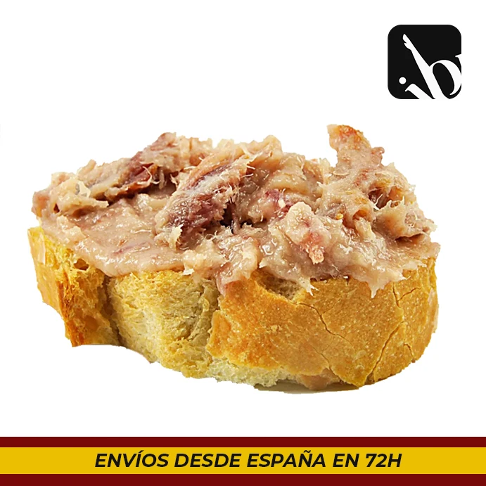 ZURRAPA DE LOMO 0,5 kg. A delicacy to enjoy tasty toast at breakfasts or snacks.