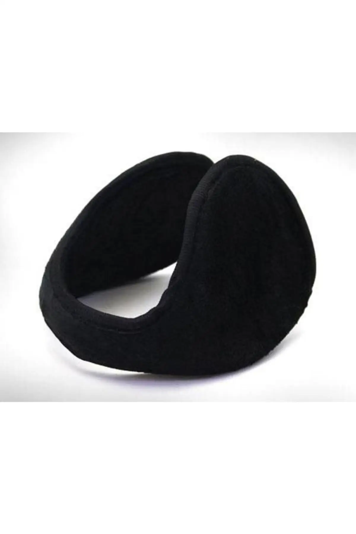 

Furry warm headphones unisex winter hats and beanie black winter earmuff