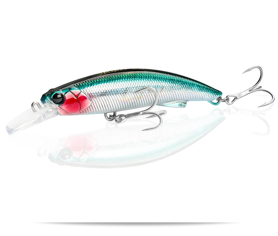 TSURINOYA 90S Heavy Minnow Sinking Angelköder 3,54 Zoll 37 g STRIKER Long Casting Hochfester harter Köder Meeresangeln Thunfischmodell – Detail 14