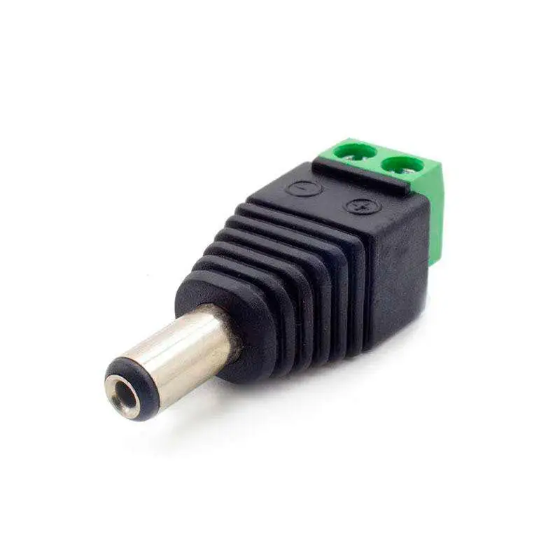 DC 12v led Strip Power Male Connecting Corne Connector