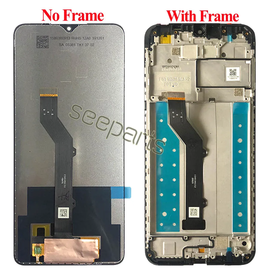 Bem testado Display LCD para Nokia, Substituição da tela de toque, 6,55 \