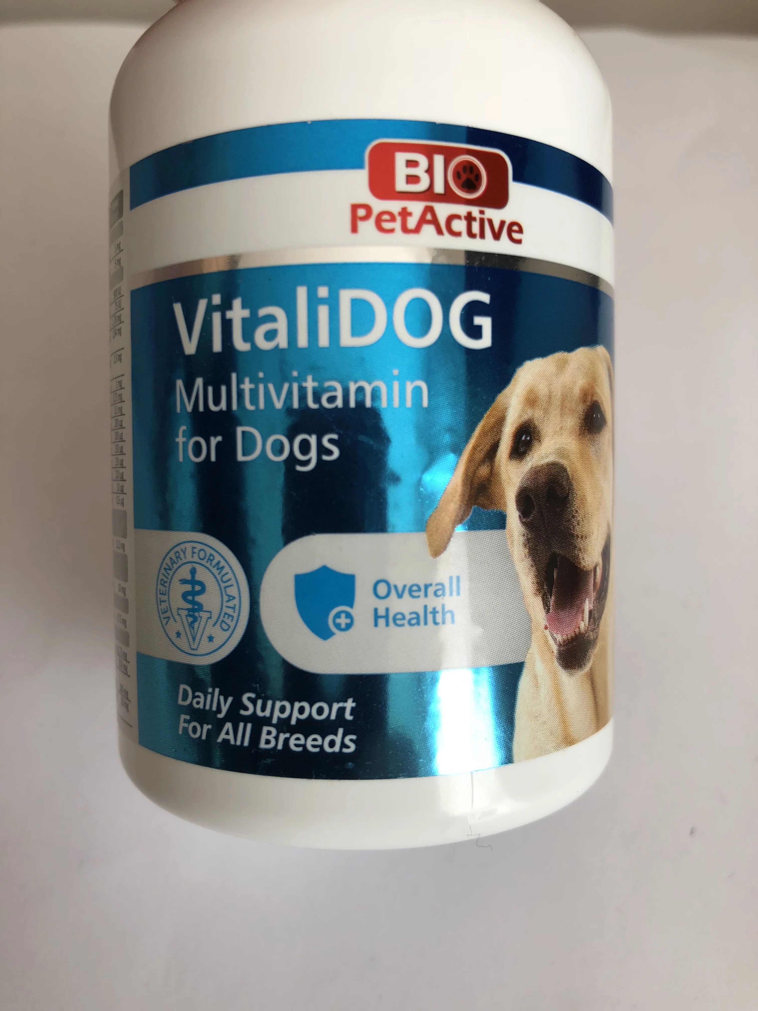 Vitalidog Multivitamin 75 G 150 Tablet Dog Vitamin Aminoacid Reinforcement Feeder Dog Food