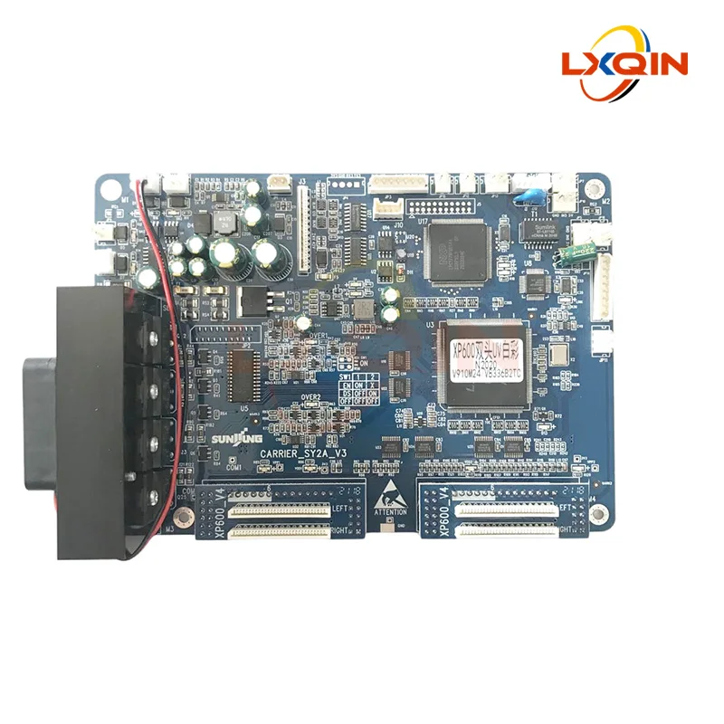 Imagem -04 - Lxqin Senyang uv Board Kit para Epson Double Head Printer Board Cor e Tinta Branca Cmyk Dx10 Dx11 Boards Xp600 w