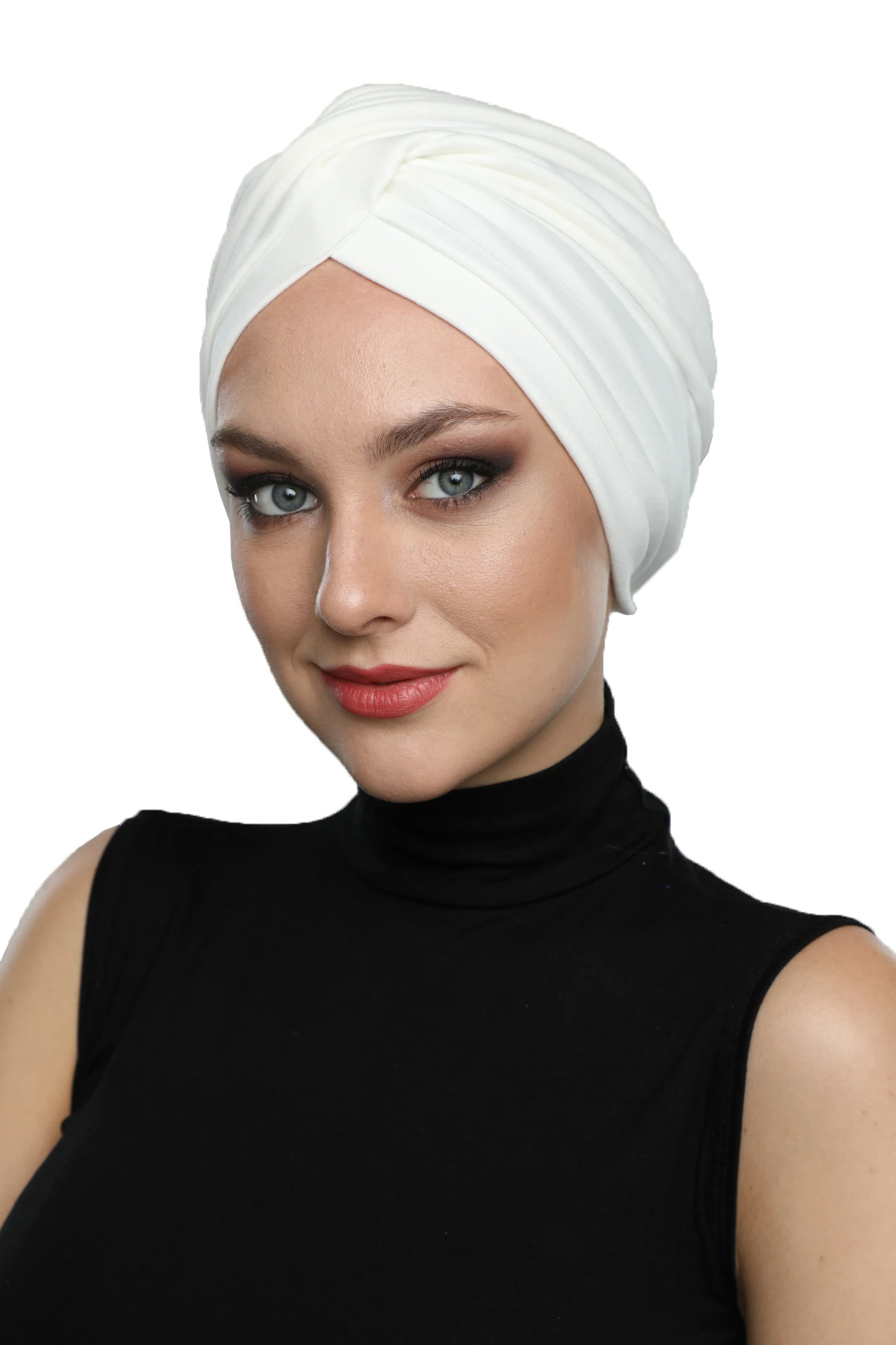 2024 New Fashion Soft Cross W Ready Turban Hijab Bonnet Scarf Cancer Cap Special Women Product Beret Bandana Muslim Abaya