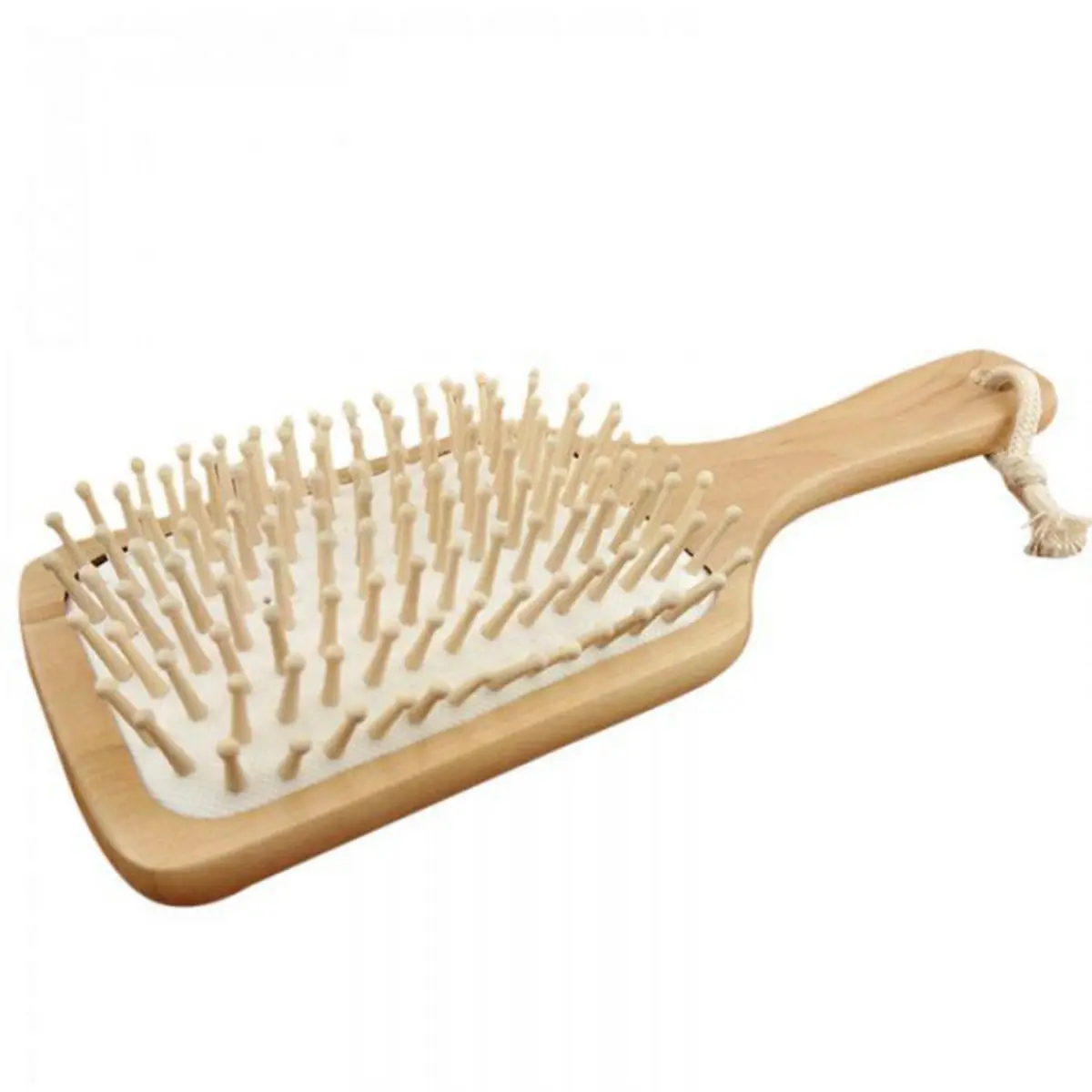 Natural Wood Hair Brush 4b 436142752 An Easier Handling Break Does Not Clean Free Shipping