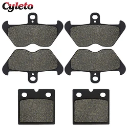 Cyleto Motorcycle Front Rear Brake Pads for BMW K100RS K 100 RS K1 K1100LT K 1100 LT K1100RS K1100 RS K1200RS R1100RS R 1100 RS