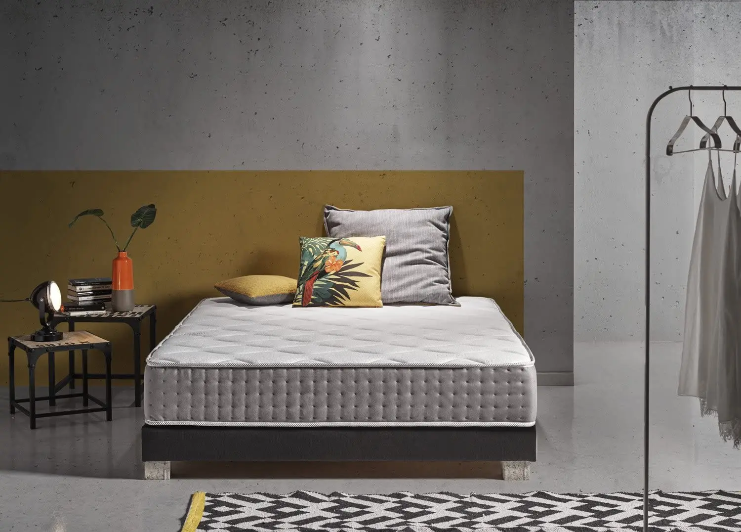 Einfache kosten günstige, selbst kühlende Matratze, alle Größen, Höhe 19 cm, Schaum, Memory-Schaum, ortho pä disch, ergonomisch, anatomisch,