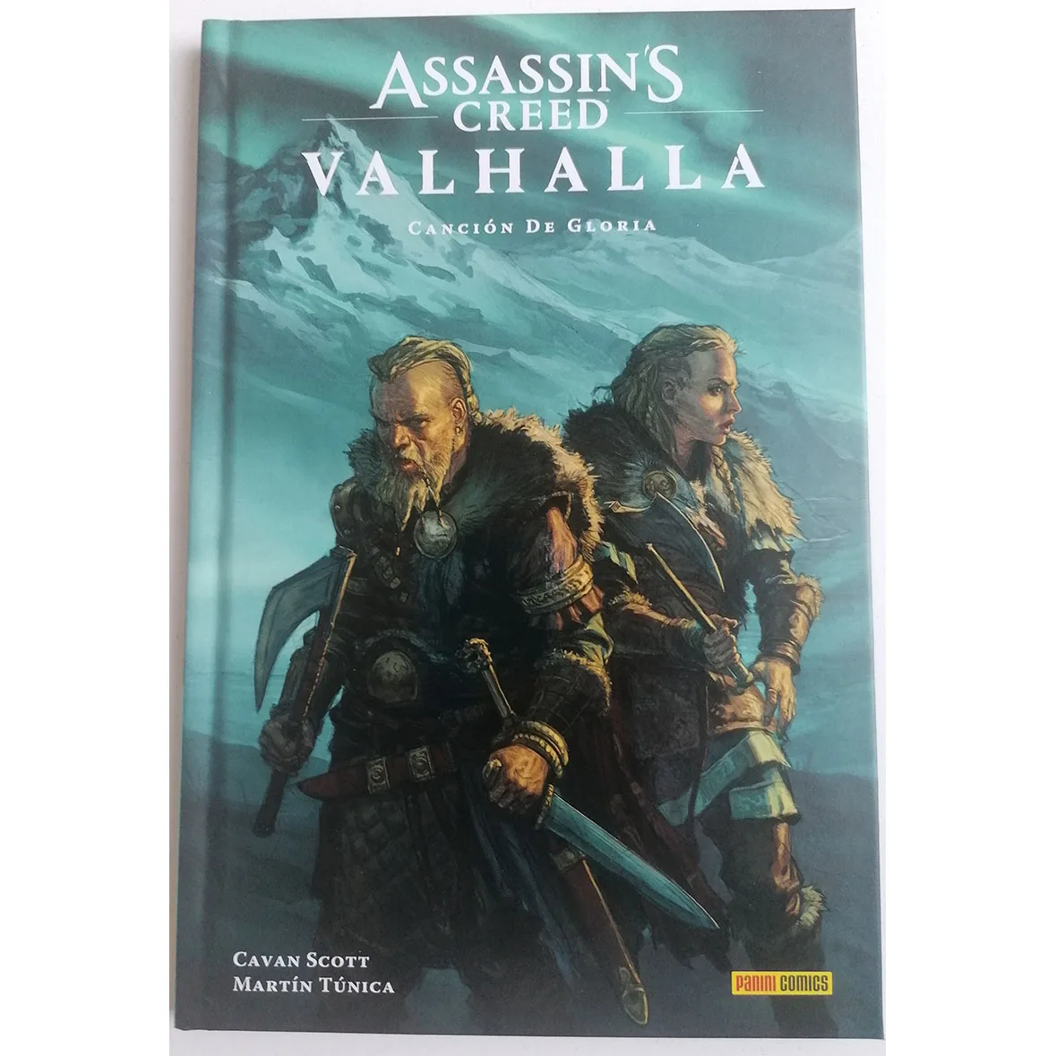 A. C. VALHALLA-song of glory, ED. PANINI, year 2021, author CAVAN SCOTT, COMIC BOOK in Spanish, TEBEO