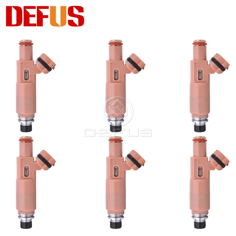 

6x Fuel Injector for Lexus Toyota Highlander 3.3L V6 2008-10 23250-20030 Nozzle Injector Engine Valve High Performance Injection