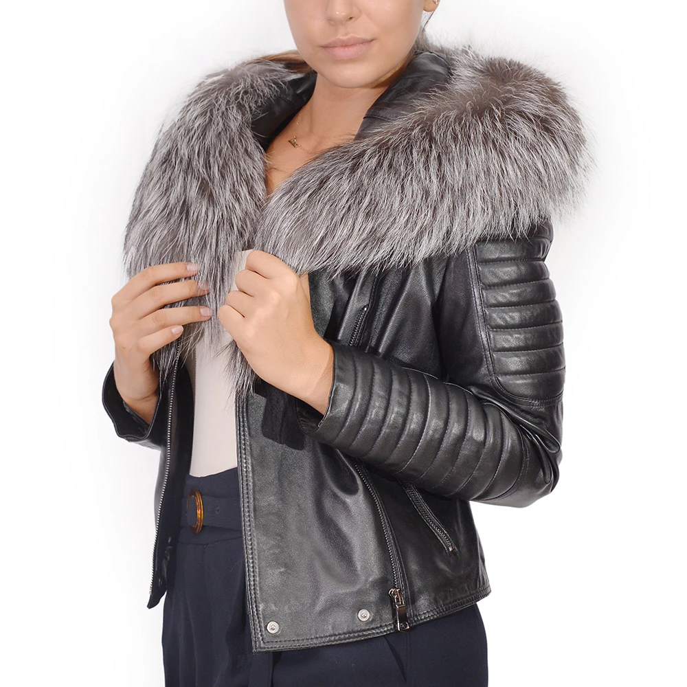 Zoramotti,Leather Jacket,Genuine Leather,Lambskin,Classic,quality,Natural Leather,Keeps,Warm