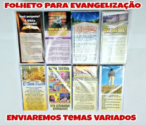 Leaflets for evangelism-package with 2 thousand leaflets