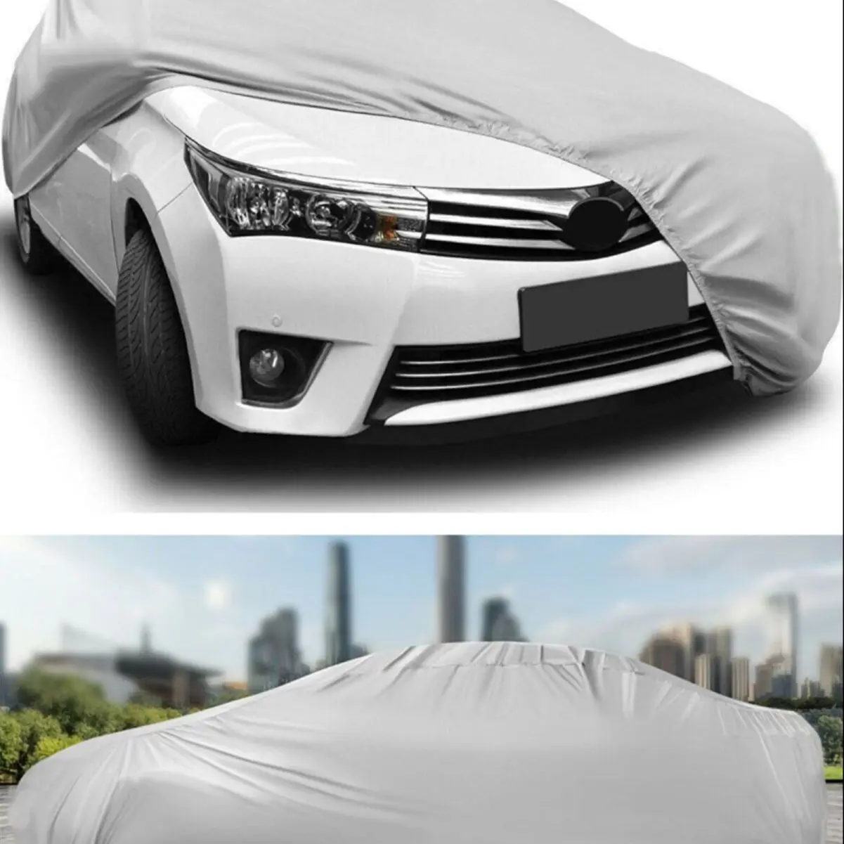 Universal Car Tent Tarpaulin Lux Quality For Mercedes Bmw Toyota Wolkswagen Renault Hyundai Range rover Mitsubishi