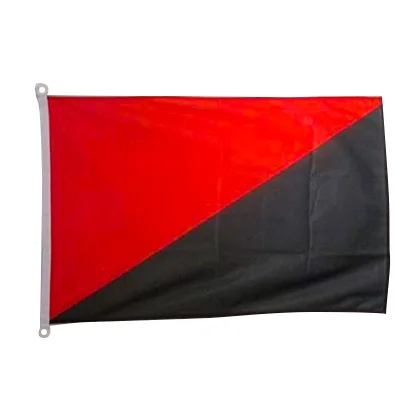 Anarchist Flag CNT rojinegra red and black 150x90/Anarchist Flag