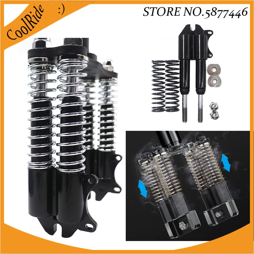 11 Inch Electric Scooter Accessories Original Double Shock Absorber Accelerator Start Switch