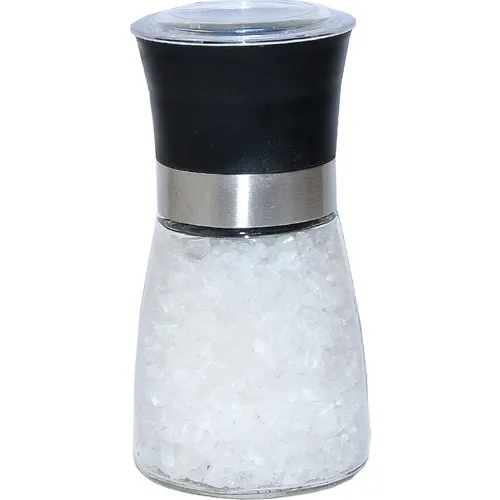 GREAT Salt Pepper Mill Black And Çankırı Salt 200 gr FREE SHİİPİİNG