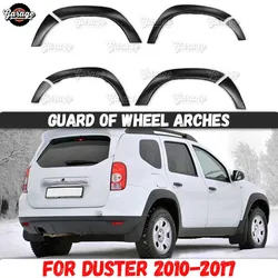 Guard of wheel arches for Renault / Dacia Duster 2010-2017 ABS plastic accessories protective plate scratches car styling tuning