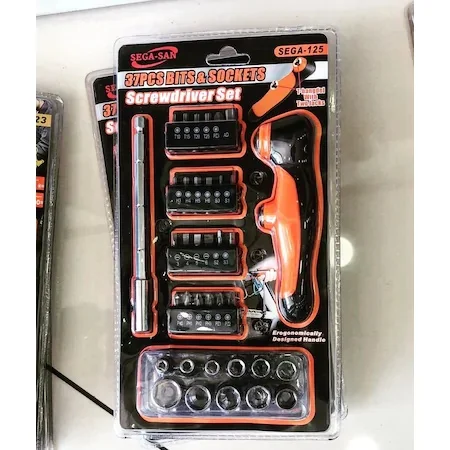 37 Pcs Multifonksiyonel Schroevendraaier Set Mini Ratel Dopsleutel 431620981