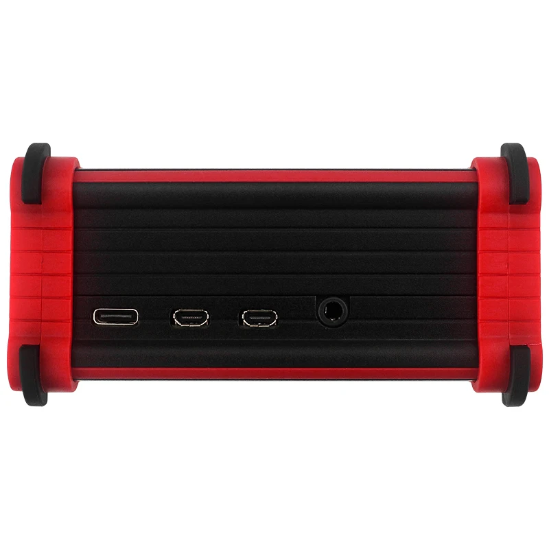 Raspberry Pi 4B Aluminum Alloy Case Active Passive Cooling Fan Thermal Pad Heat Dissipation Shell for Raspberry Pi 4 Model B