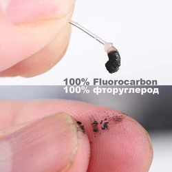 100M 100% Fluorocarbon Leader Fishing Line Sea Fishing Boat Fishing Japan Original Silk Invisible For Carp Fishing
