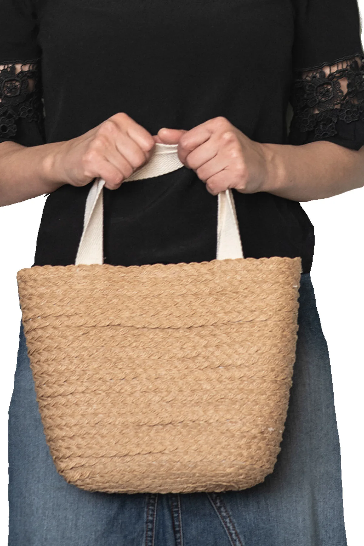 2021 Women's Knit Tote Straw Canvas Beach Travel Bag Handmade Basket Shoulder Bag women bags beach bucket bag Made in Turkey