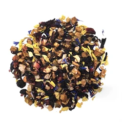 ABALORI | Infusión de frutas Hawaii con hibisco, papaya, manzana, frambuesas y flores | 100% natural | sin aditivos