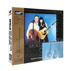 APOLLO DANIEL AND CAREY DOMB CALLO AND GUITAR Classic Music Album 1 CD 1 Lyrics Book Disc Box Set