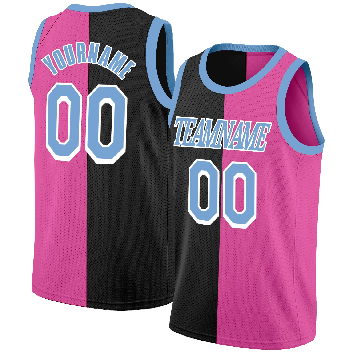 Custom Basketball Jersey Full Sublimated Team Name/Numbers Active Sleeveless Sweat-Absorbing Shirts for Men/Youth Game/Party