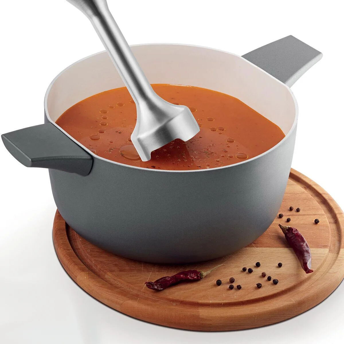 Arzum Technoart Máy Xay Sinh Tố Cầm Tay Công Suất Cao 1500W Ngâm Tay Dính Máy Xay Sinh Tố Trộn Bao Gồm 900 Ml Cốc Đo Đồng Hồ Thép Không Gỉ