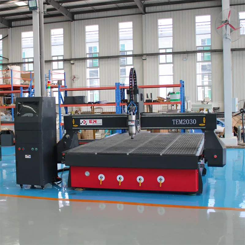 large size 3.0kw water cooling spindle wood furniture manufacturing machine with Mach3  control system china engraver