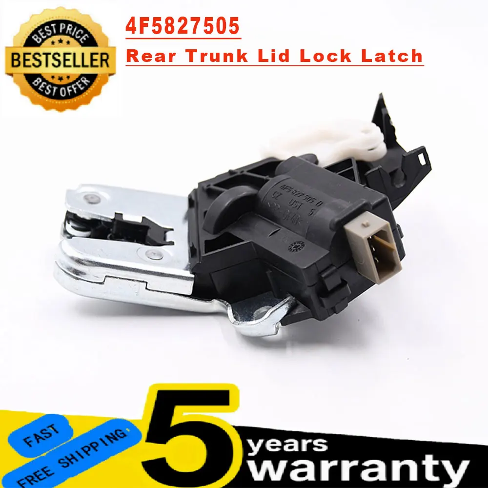 4F5 827 505 D 4E0 827 505 C Seat Rear Trunk Boot Lid Lock Latch Actuator For VW Passat B7 EOS Jetta CC Audi A6 C6 A4 A5 A8