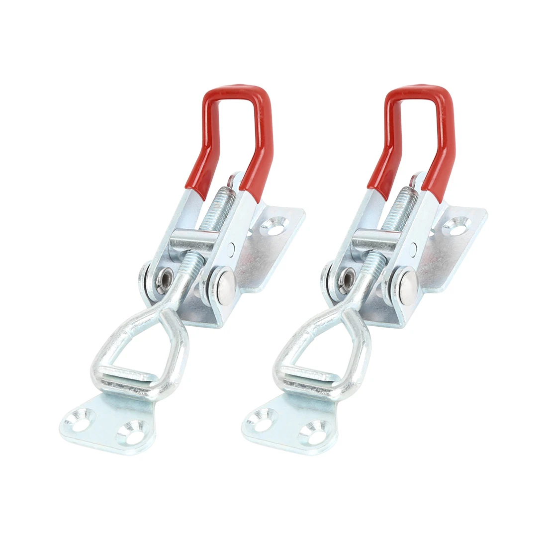 4002 with keyhole/without hole Car Adjustable Pull Latch Toggle Latch Clamp Hasp 180Kg 397Lbs Push Pull Toggle Clamp Tools