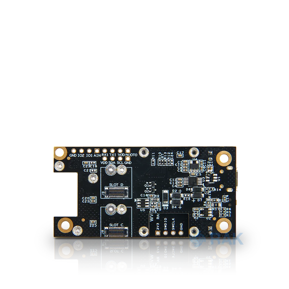 RAK4260 Evaluation Board | RAKwireless WisDuo EVB | RAK4260 LoRa Module + RAK4261 + RAK5005 | LoRaWAN High Bands 862 to 1020 MHz