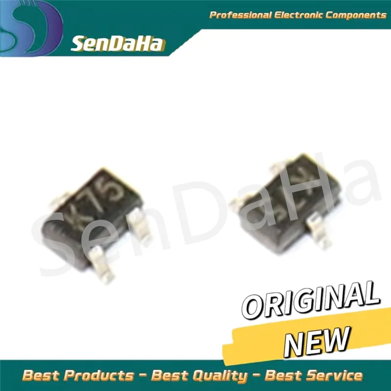 BAS70W-05  BAS70W  SOT23-3  K75  70V 100mA new original 10pcs/lot free Shipping