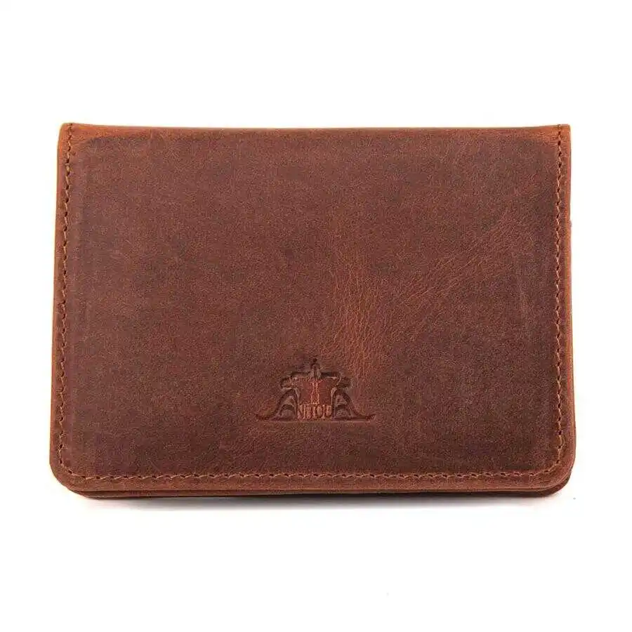 Anitolia Vintage Crazy Leather Sport Design Mens Cardholder Tan Purse Casual For a Lifetime Comfortable Money Pocket Quality