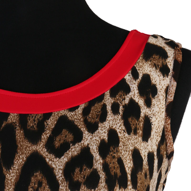 Leopard print vestido latino para mulheres e meninas, vestido de dança, lq138