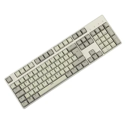 YMDK Cherry Profile German ISO Double Shot PBT Keycap set Suitable For Cherry MX Switches Mechanical Keyboard