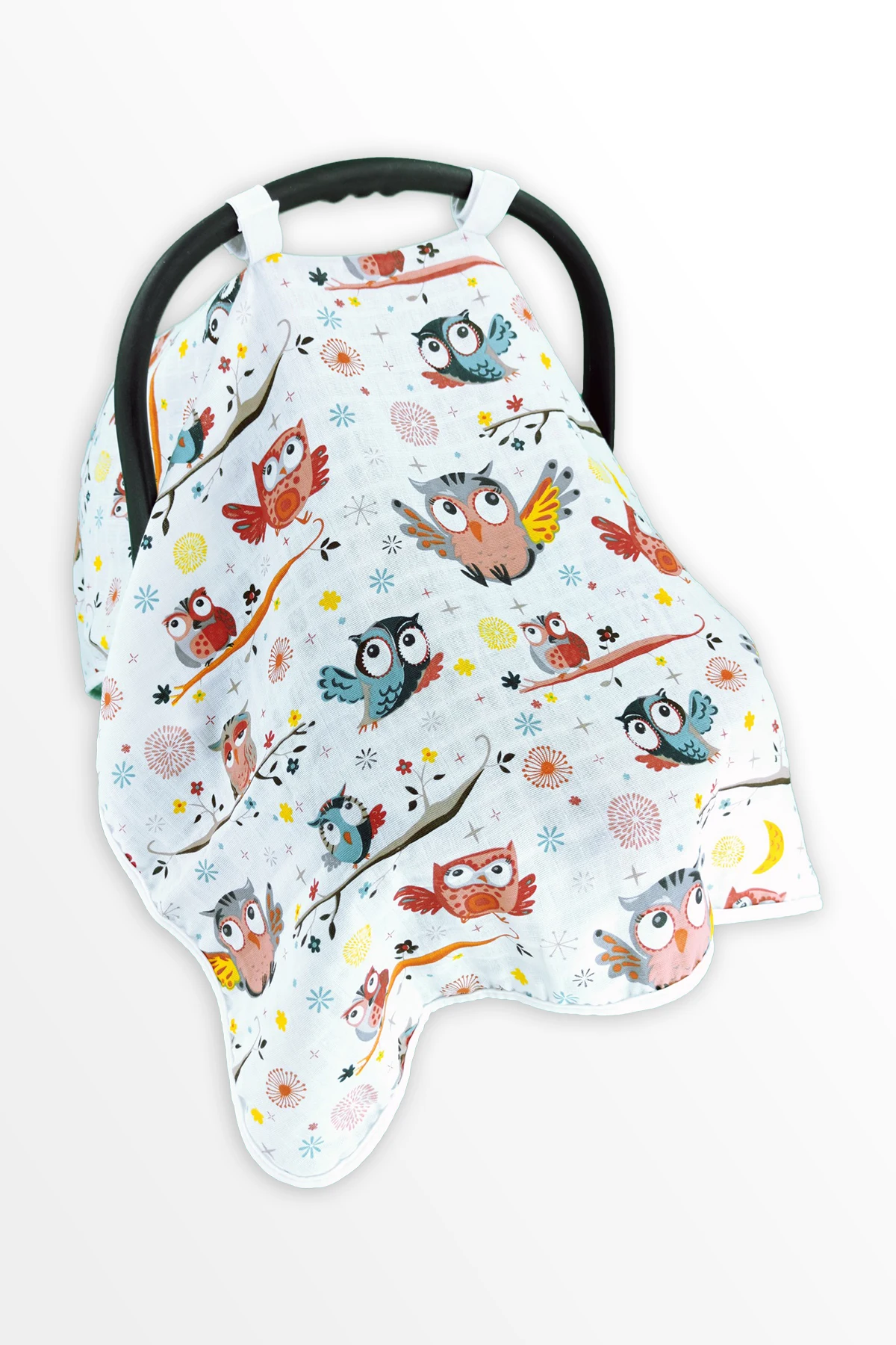 24 Different Colors & Patterns Organic Cotton Muslin Plain Pushchair Cover 100% Cotton Baby Newborn Quality Made in Turkey