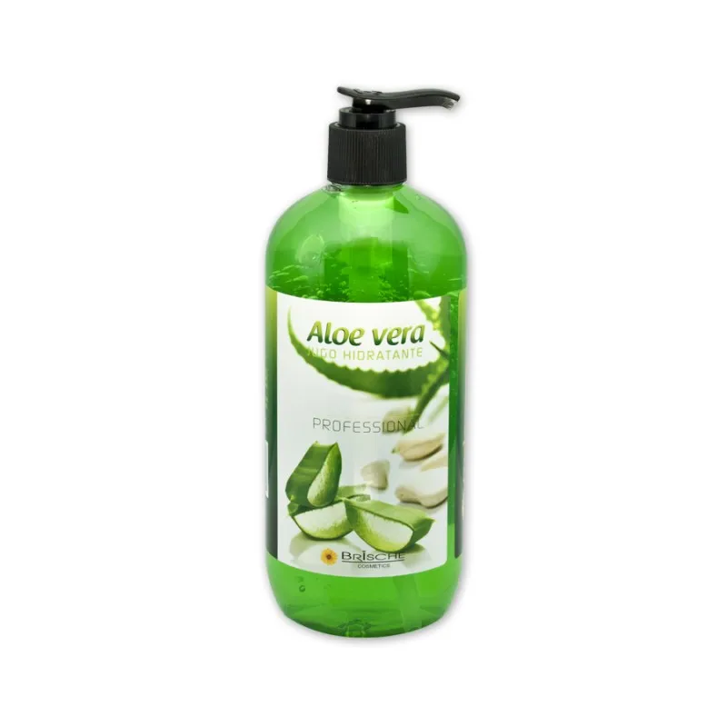 Aloe Vera moisturizing juice 500 ml BRISCHE. Gel cool. All kinds of skins. Maximum absorption. Used after hair removal.