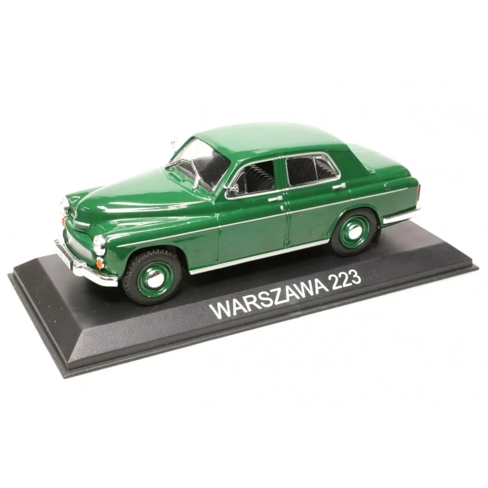 DeAgostini, FSO Warszawa 223, Scale 1:43, Collectible Diecast Miniature, Legendary cars Collection, Manufactured by IXO/IST, New in its Blister Original Packaging without Fascicle, Base with Model Name