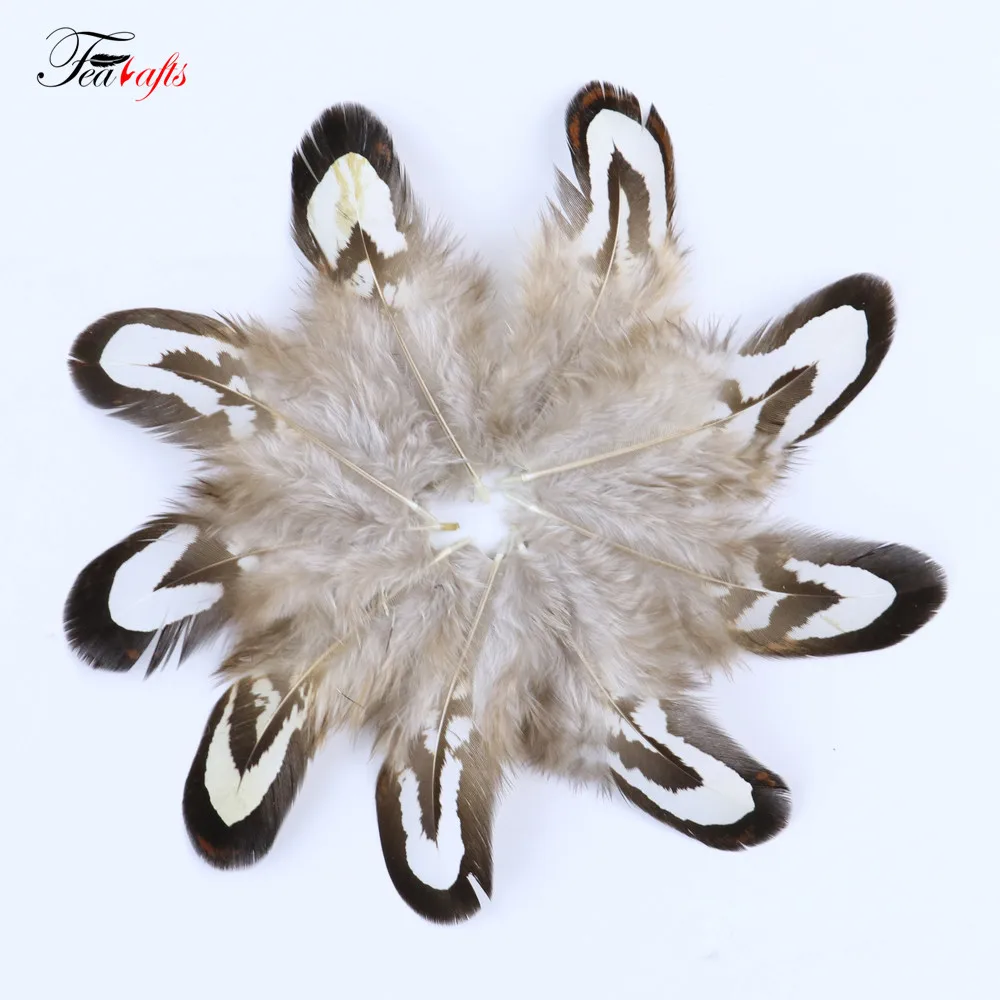 50PCS Natural Pheasant Rooster Feathers Decorative for DIY Earrings Creation Materials Clothes Sewing Accessories Plumas Crafts