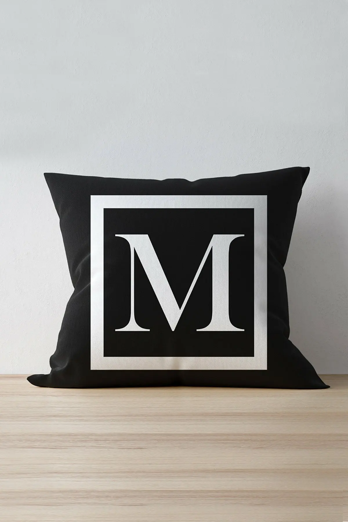 

Home Textile Custom Designs Letter Pillow decorate Pillow Case MODATR 43x43 Cm All Lettering Available Personal Editing