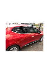 Chrome side door trim for Renault Clio 4 2012 2013 2014 2015 2016 2017 2018 auto tuning car styling innovation your style