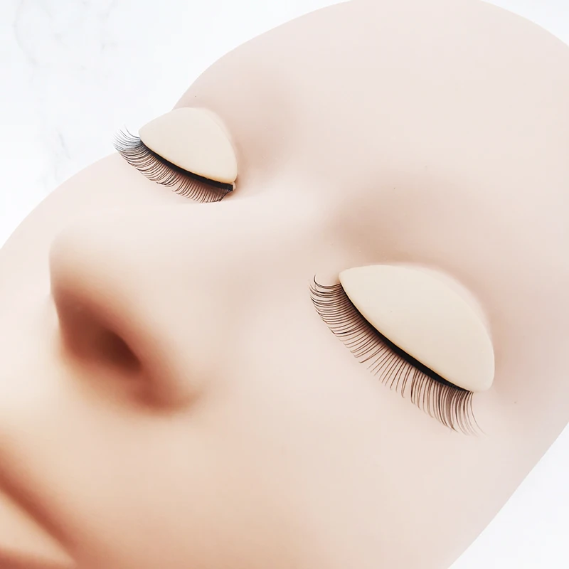 Own Logo Training Lash Mannequin Head With Eyelid Kit Supplies Professional Practice Eyelash Mannequin Head For Lashes Extension