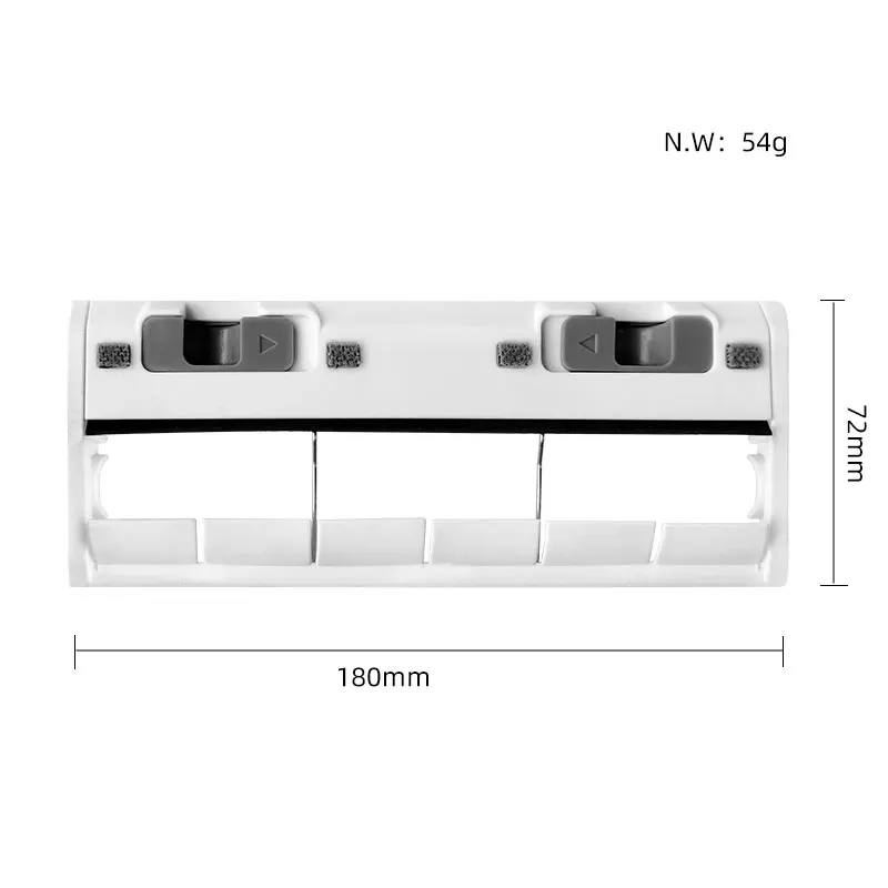 Adequado para Ecovacs T10 Plus / X1 Plus Rolo Escova Lateral Filtro Saco de Poeira Pano de Limpeza Peça de Acessório de Substituição para Aspirador de Pó Robô