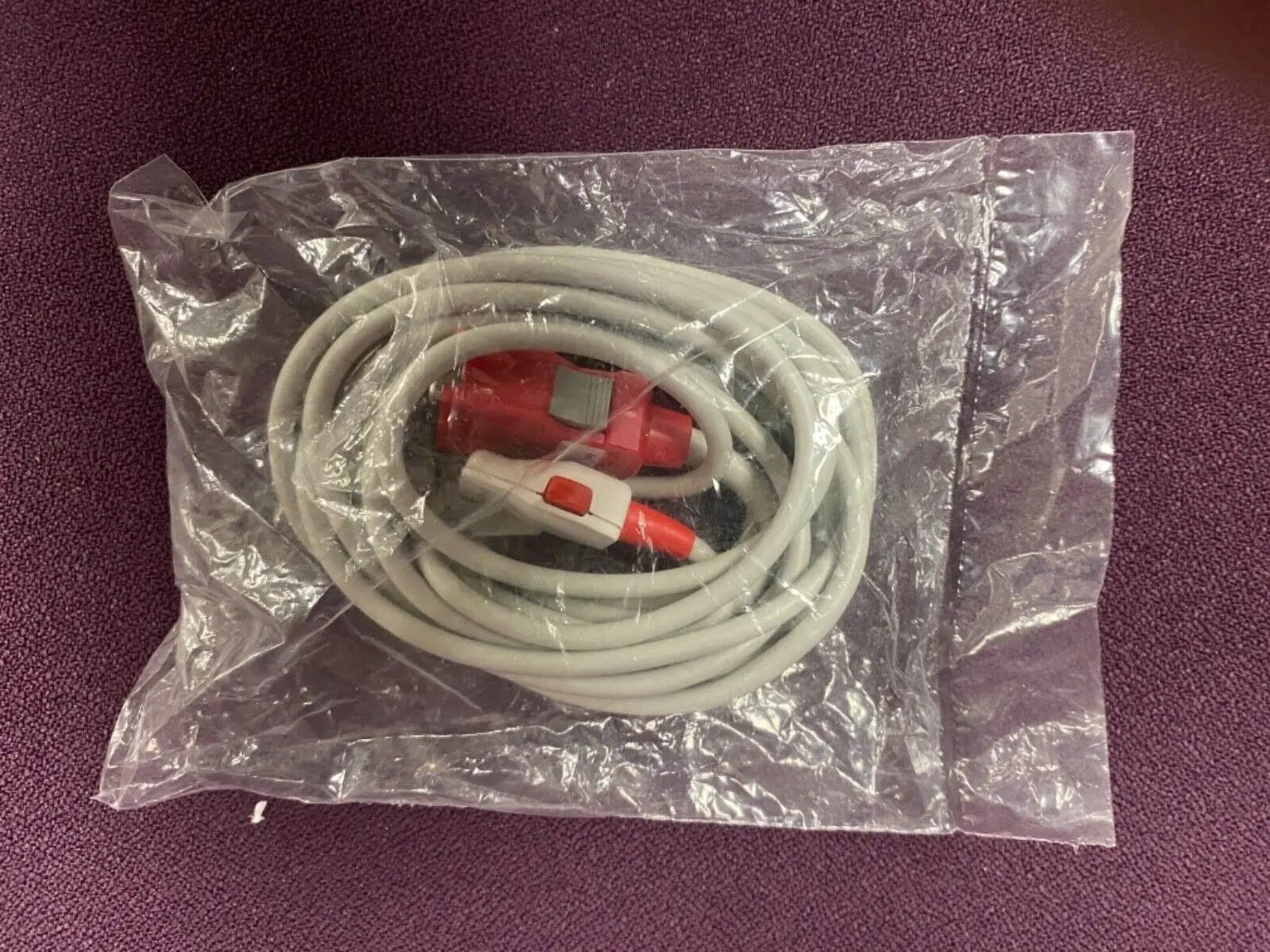 Original Red PC Series Pc12 LNOP Spo2 Extension Cable Red PC-12 Blood Oxygen Main Cable