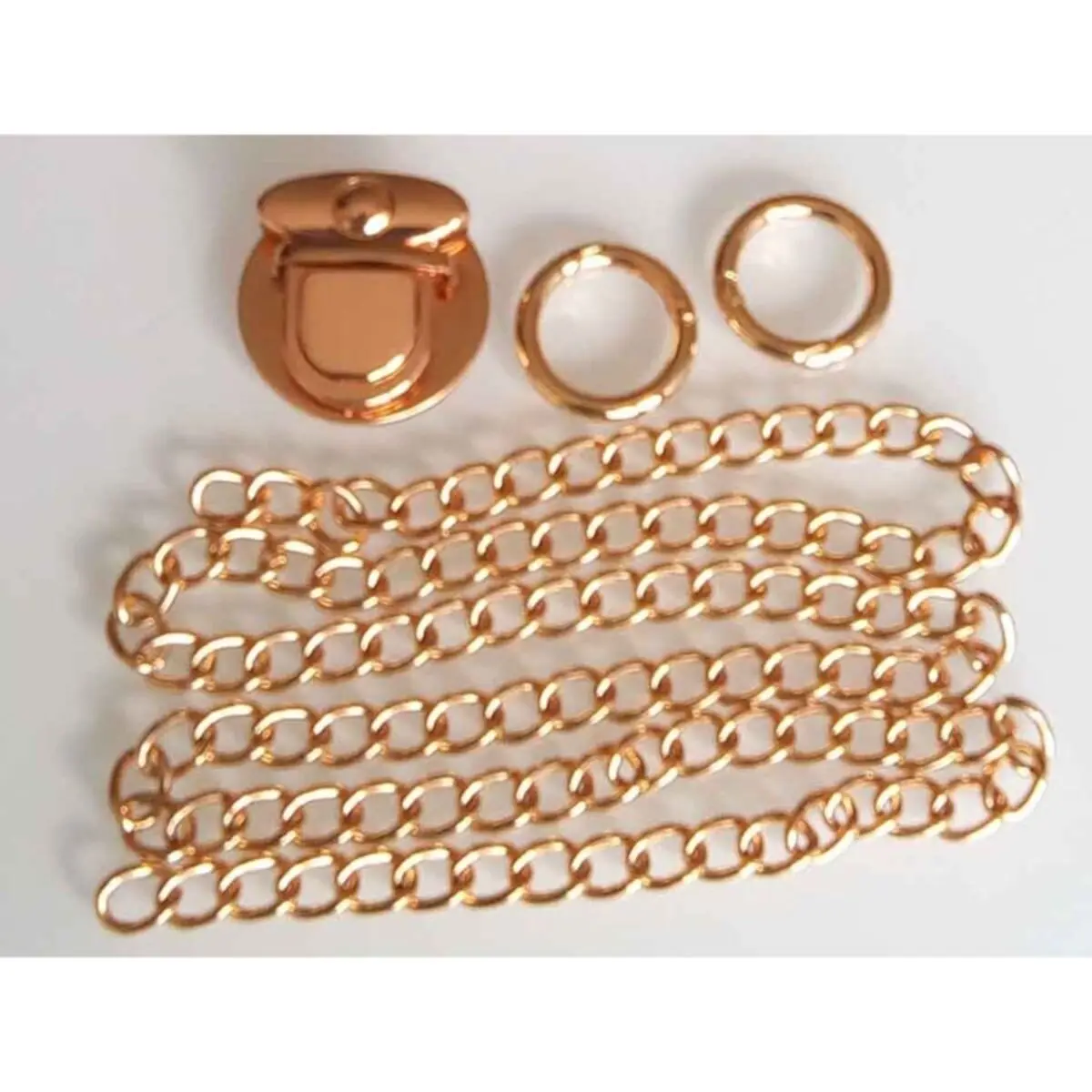 Light Gold Color Chain Set Silver Color Chain Set Bag Chain Set Bag Chain Sets