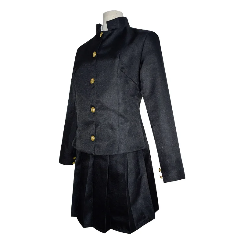 Disfraz de Cosplay de Yuka para hombre y mujer, uniforme escolar de color negro, conjunto completo de camisa y falda de época azul Ayukawa Ryuji